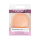 Brushworks Nude Satin Nipple Covers - 4 Pairs   4 per pack GOODS M&S   