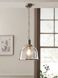 Brushed Nickel Gloucester 1 Light Pendant Ceiling Light