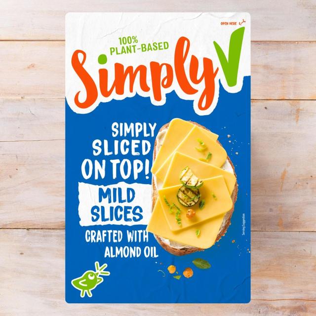 Simply V Vegan Mild Gourmet Slices   150g GOODS M&S   