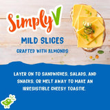 Simply V Vegan Mild Gourmet Slices   150g GOODS M&S   