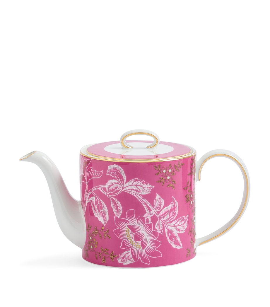 Wedgwood Pink Tonquin teapot 500ml (British brand)