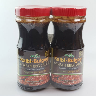 Costco UK Jayone Kalbi-Bulgogi Koreansk BBQ Saus 2 x 960g - Kjøp online hos McGrocer