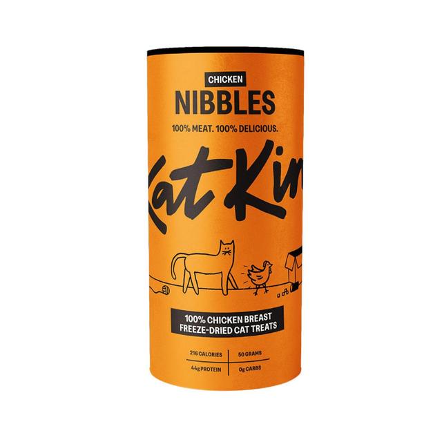 KatKin Chicken Nibbles Cat Treats   50g