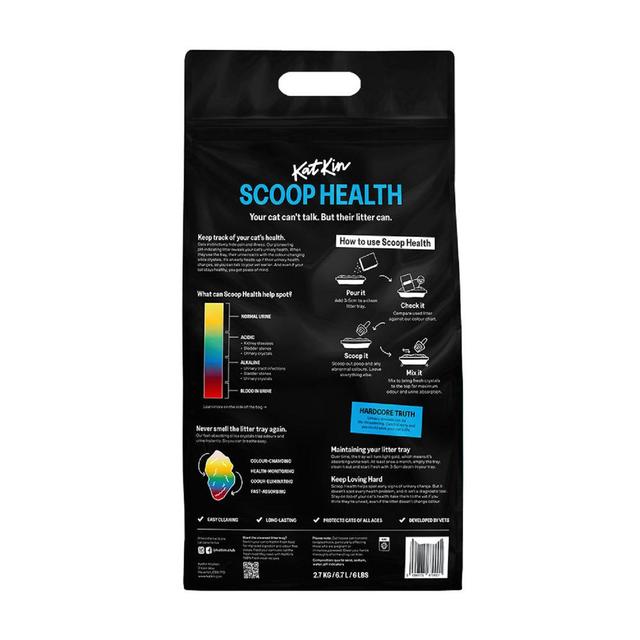 KatKin Scoop Health litter   2.7kg GOODS M&S   