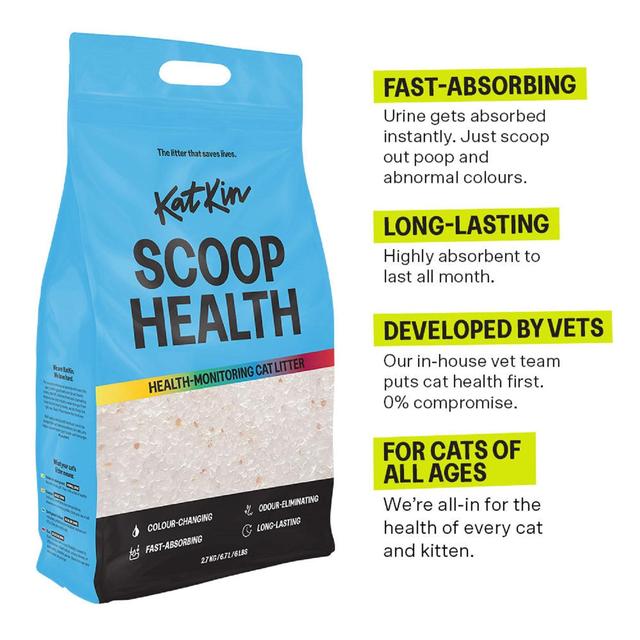 KatKin Scoop Health litter   2.7kg GOODS M&S   