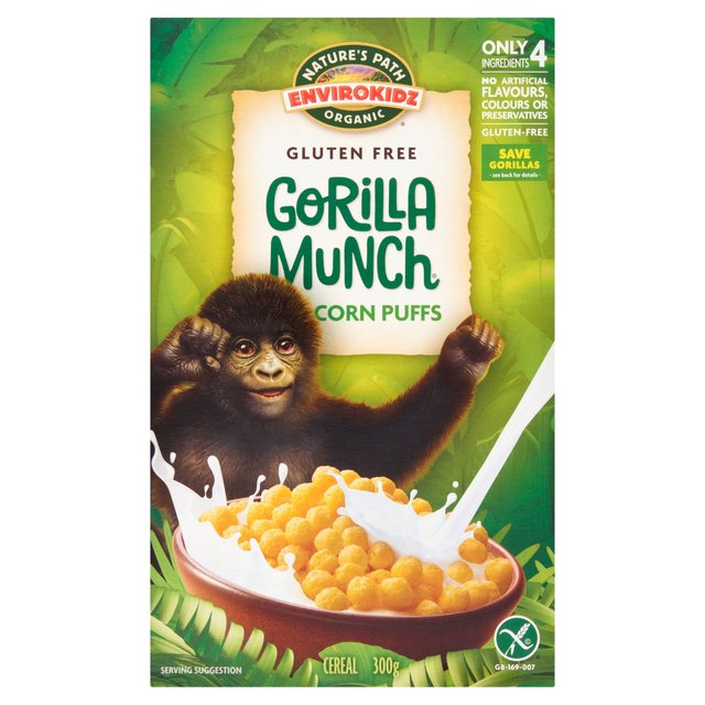 Natures Path Gluten Free Organic Cereal Gorilla Munch   300g GOODS M&S   