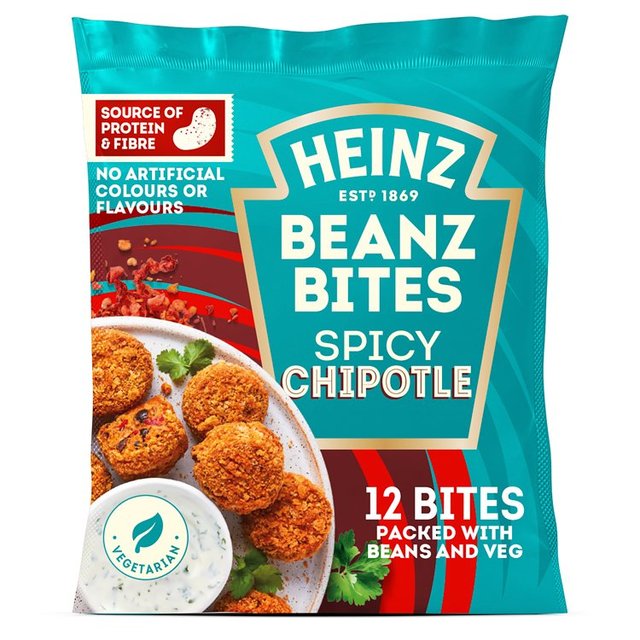 Heinz Chipotle Beans Bites Frozen   300g