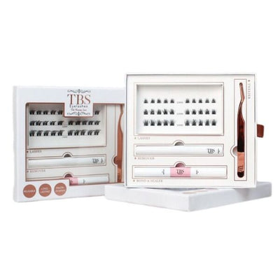 Superdrug TBS DIY Eyelash Kits Wispy 30 Pieces False Eyelash Home Beauty Kit- Buy online at McGrocer
