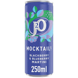 J2O Blackberry & Blueberry Martini Mocktail   250ml GOODS M&S   