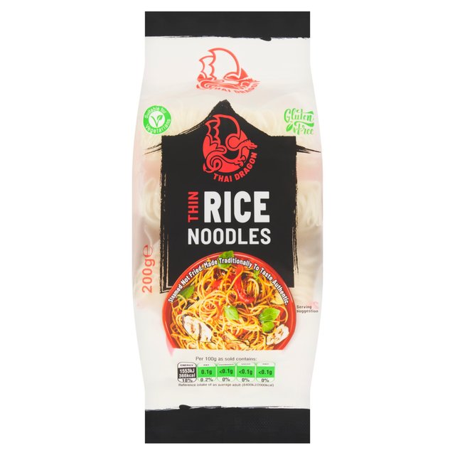 Thai Dragon Rice Noodles   200g GOODS M&S   