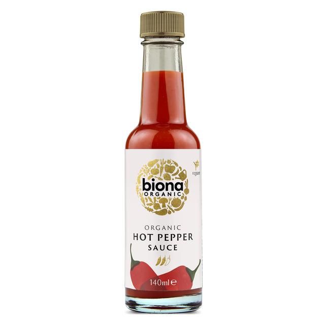 Biona Hot Pepper Sauce Organic   140ml