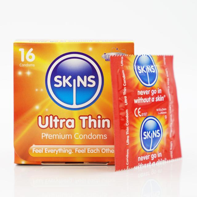 Skins Ultra Thin Condoms   16 per pack