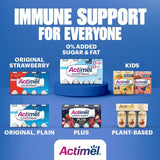 Actimel Plus 100% Vitamin D Cherry & Elderberry Immunity Yoghurt   8 x 100g GOODS M&S   