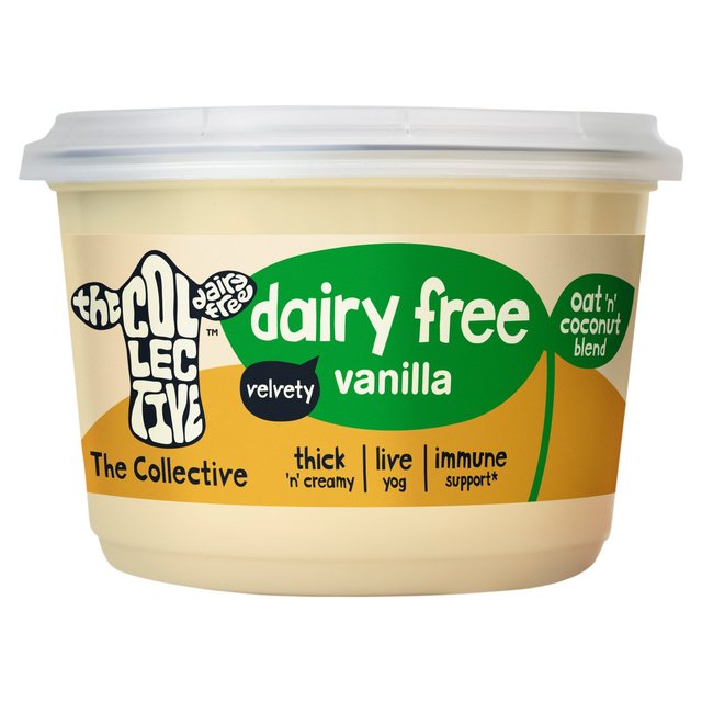 The Collective Dairy Free Vanilla Yoghurt Alternative   380g