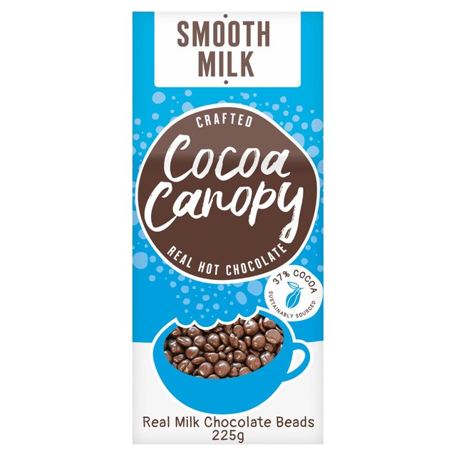 Cocoa Canopy Smooth Milk Crafted Hot Chocolate Beads   225g GOODS M&S   