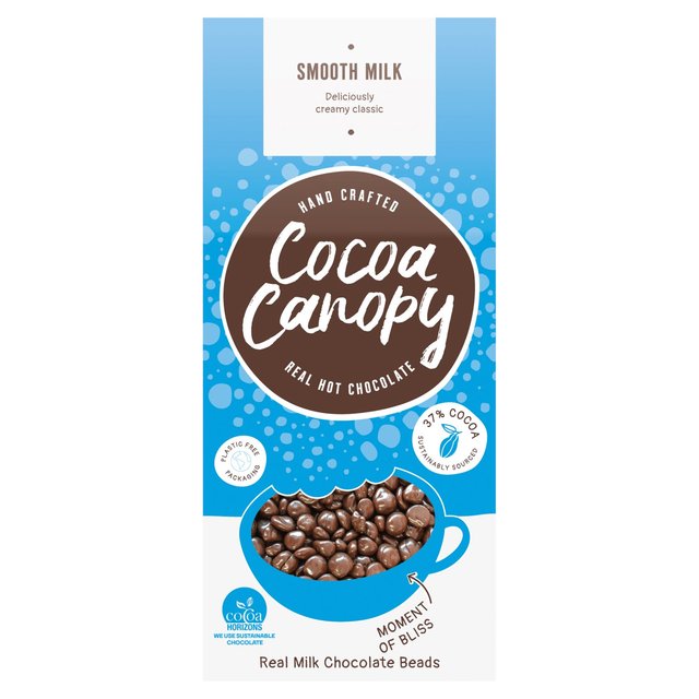 Cocoa Canopy Smooth Milk Crafted Hot Chocolate Beads   225g GOODS M&S   