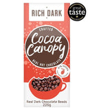 Cocoa Canopy Rich Dark Crafted Hot Chocolate Beads   225g GOODS M&S   