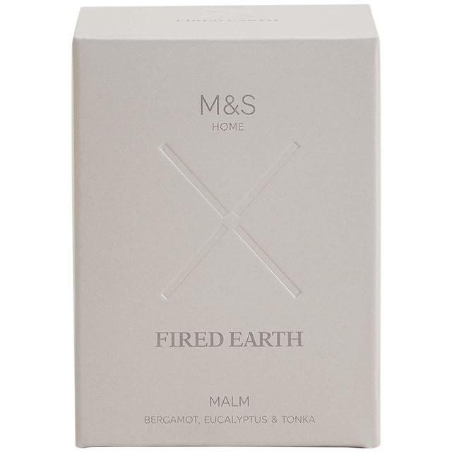 M&S Fired Earth Malm Candle