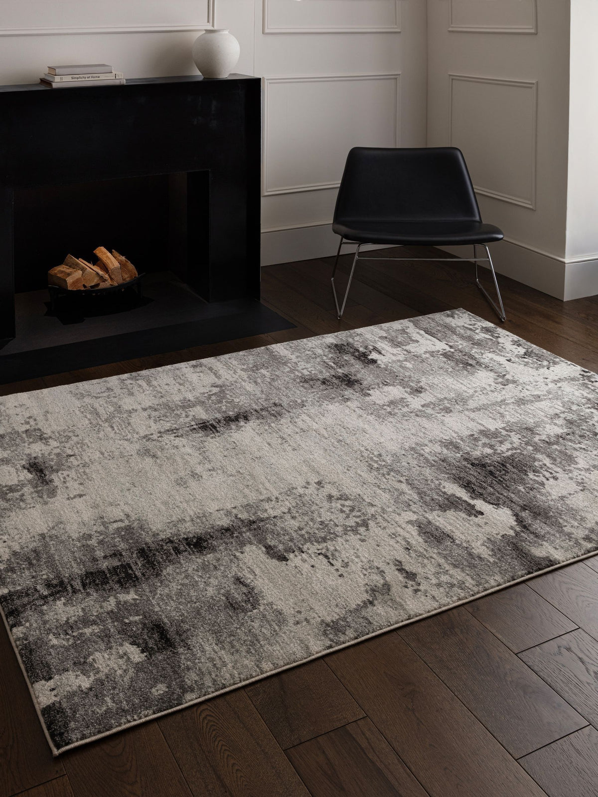 Asiatic Rugs grey Nova Mirage machine woven rug - British brand
