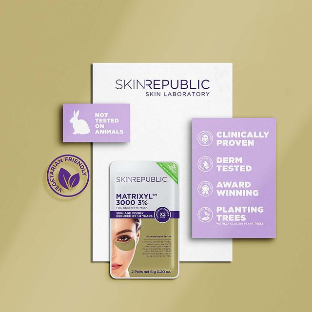 Skin Republic Biodegradable Matrixyl 3% Under Eye Patch (2 Pairs)   2 per pack GOODS M&S   