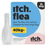 Itch Flea XL Dog Spot-On Flea & Tick treatment (40kg+) GOODS M&S   