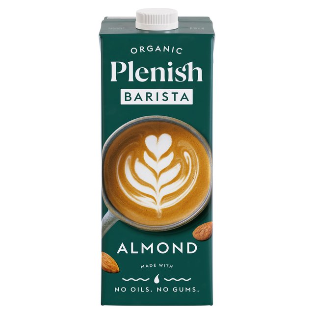 Plenish Organic Almond Barista Milk Long Life   1L