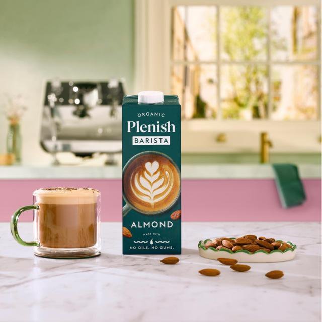 Plenish Organic Almond Barista Milk Long Life   1L