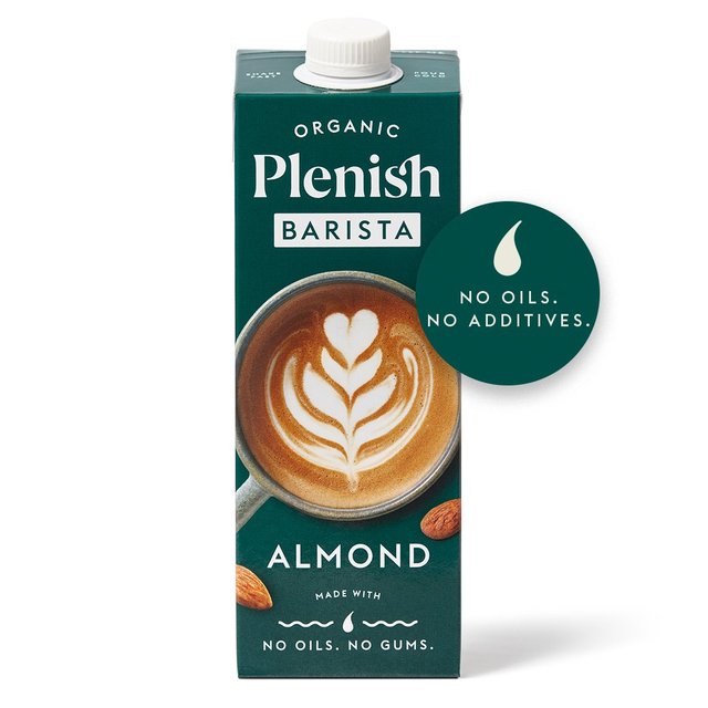 Plenish Organic Almond Barista Milk Long Life   1L GOODS M&S   