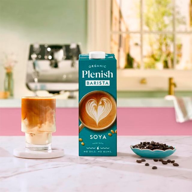 Plenish Organic Soya Barista Milk Long Life   1L GOODS M&S   