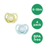 Tommee Tippee Ultra Light Dummies 6-18m 4 Pack blue   4 per pack GOODS M&S   