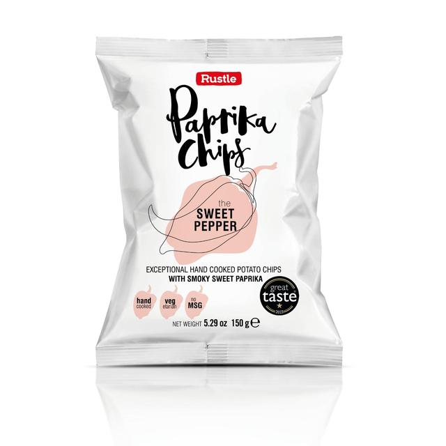 Rustle Smoky Sweet Paprika Crisps   150g GOODS M&S   