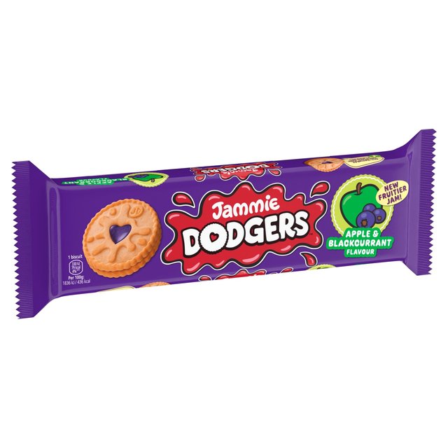 Jammie Dodgers Apple & Blackcurrant Biscuits   140g