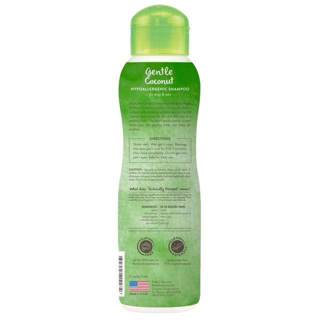 TropiClean Gentle Coconut Shampoo   355ml