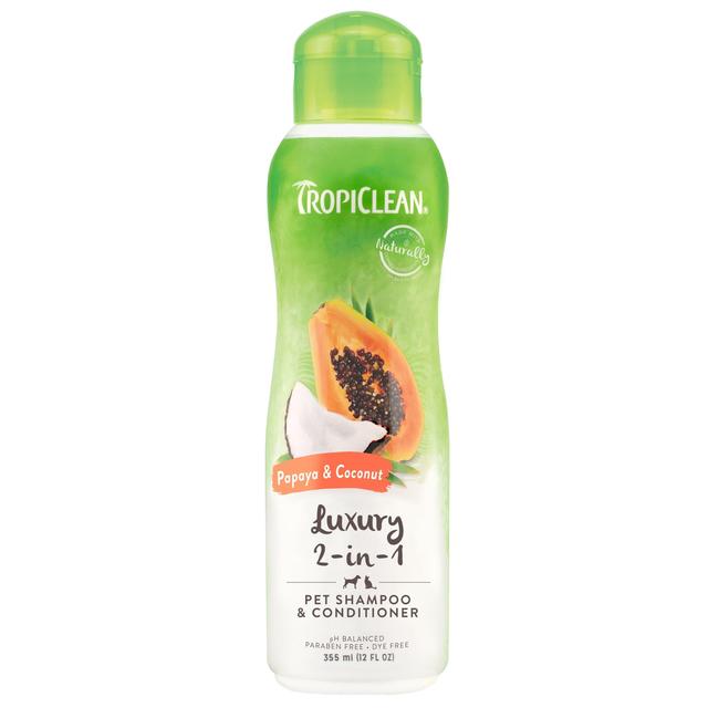 TropiClean Papaya and Coconut Shampoo   355ml GOODS M&S   