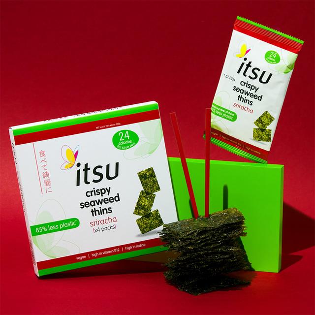 Itsu Sriracha Seaweed Multipack   4 per pack