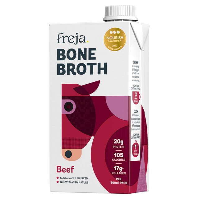 Freja Beef Bone Broth   500ml GOODS M&S   