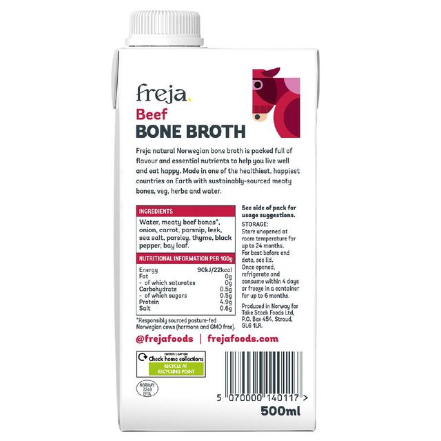 Freja Beef Bone Broth   500ml GOODS M&S   