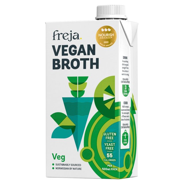 Freja Vegan Broth   500ml GOODS M&S   