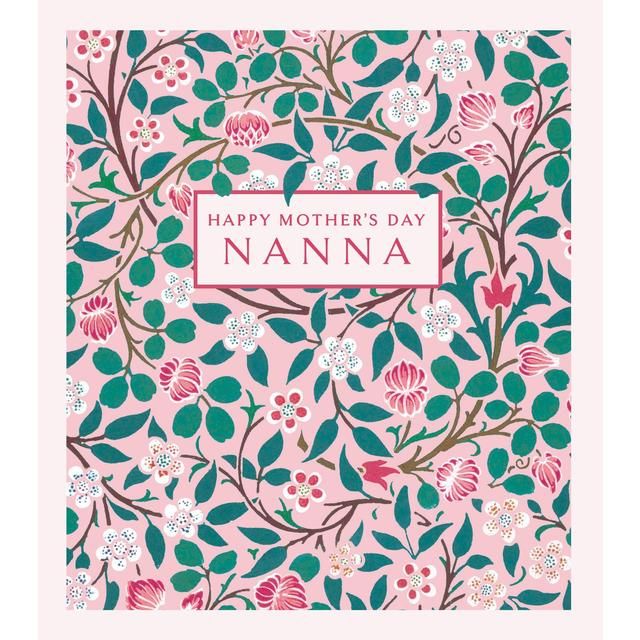 Nanna Floral Mother's Day Card GOODS M&S   