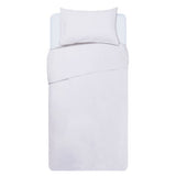 Habitat Easycare plain white bedding set single (British brand)