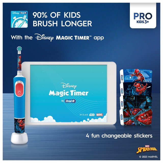 Oral-B Vitality Pro Kids Giftset - Spider-Man GOODS M&S   