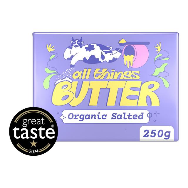 All Things Butter Organic Salted Butter   250g GOODS M&S   