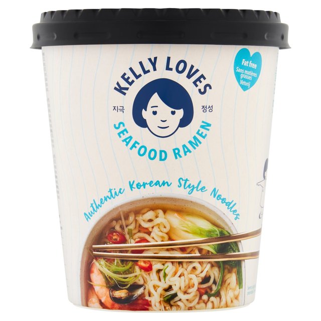 Kelly Loves Korean Seafood Ramen Noodles   168g GOODS M&S   