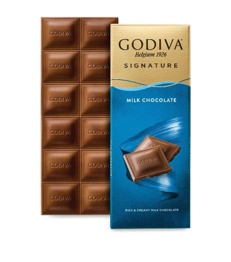 Godiva Milk Chocolate Tablet Bar 90g, UK version