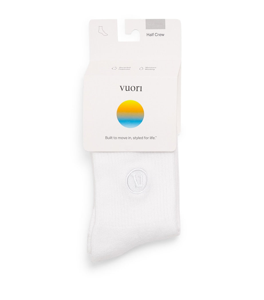 Vuori Half Crew Performance Socks, UK version