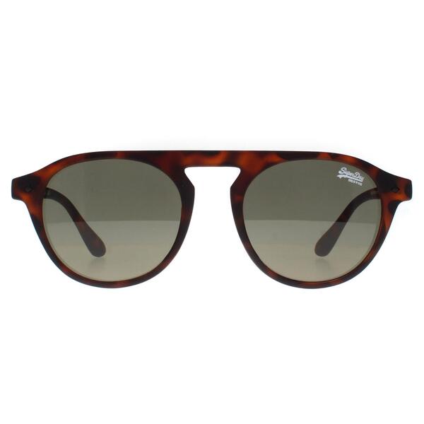Superdry Palmsprings men's sunglasses tortoise brown green, imported from the UK