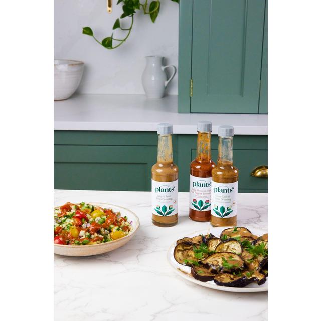 Plants by Deliciously Ella Spicy Moroccan Style Red Pepper Dressing   150ml GOODS M&S   