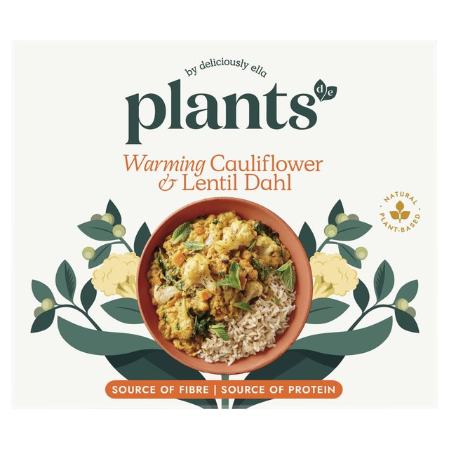 Plants by DE Cauliflower & Lentil Dhal   300g GOODS M&S   