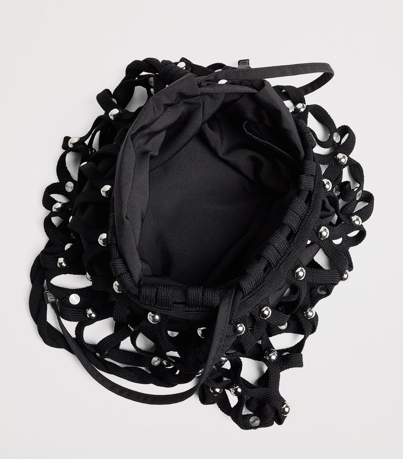 Sandro Paris studded shoulder bag (British brand)