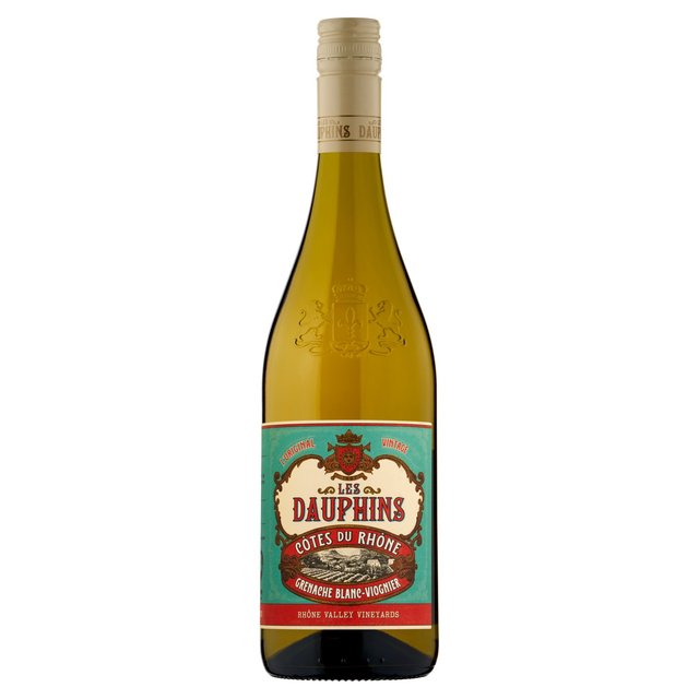 Les Dauphins Cotes du Rhone White   75cl